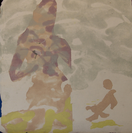 Time pulp painting